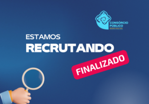 Cartaz Anúncio de Vaga de Emprego moderno rosa e azul (500 × 400 px)